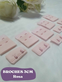 BROCHES DE TELA 3CM