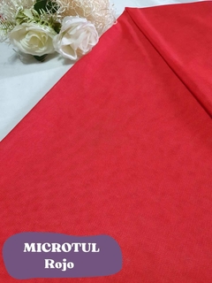 MICROTUL ELASTIZADO ROJO