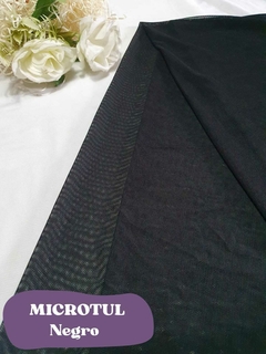 MICROTUL ELASTIZADO NEGRO
