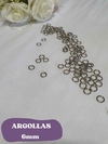 ARGOLLAS DE METAL 6MM