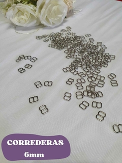 CORREDERAS DE METAL 6MM