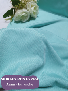 MORLEY CON LYCRA AQUA