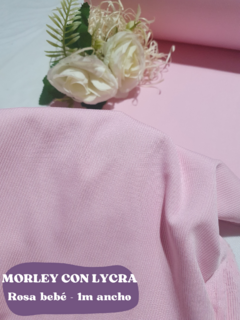 MORLEY CON LYCRA ROSA BEBÉ