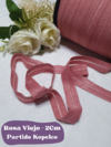 ELÁSTICO PARTIDO 2CM - ROSA VIEJO