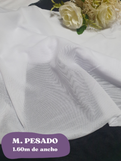 MICROTUL PESADO - SIMIL POWERNET BLANCO