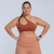 Top Lemon assimétrico Chocolate - comprar online