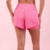 Short Duplo Cady Dry Rosa Chiclete - loja online