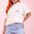 T-shirt Oversized Pula Cardio OFF-white na internet