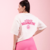 T-shirt Oversized Dramatic Off-white - comprar online