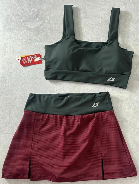 Conjunto shorts saia - comprar online