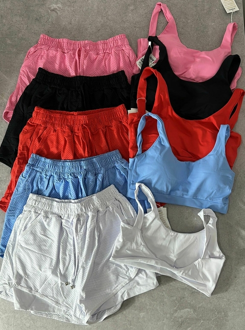 Conjunto shorts duplo soul - comprar online
