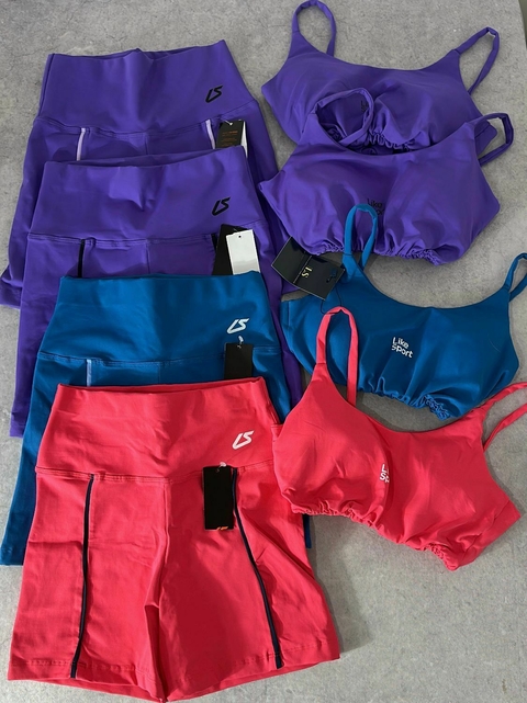 Conjunto shorts maxxi hypefit - comprar online