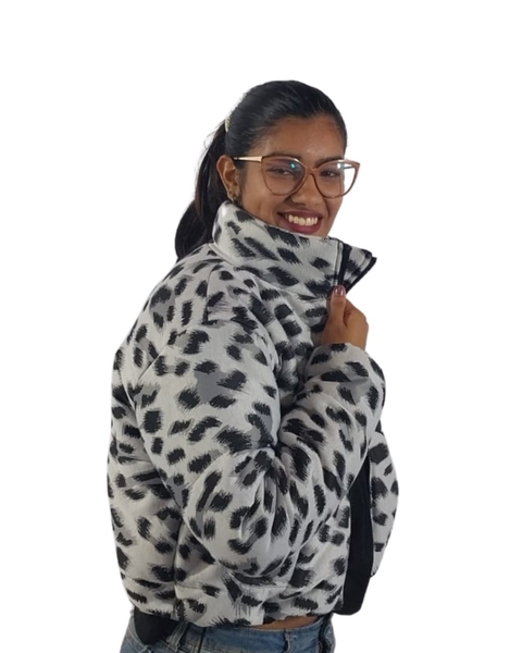 Puff Print gris