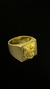 Anel banhado a Ouro 18k - Leão