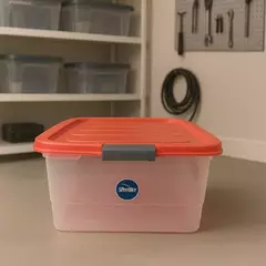 Caja Organizadora 12Lts con Tapa y Traba