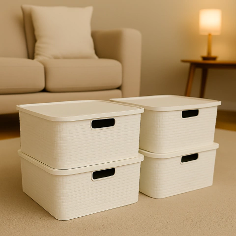Pack X4 Caja Ratan Gigante XXL - comprar online