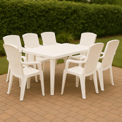 Sillon Plastico Reforzado Ratan Pack X24 Unidades - comprar online