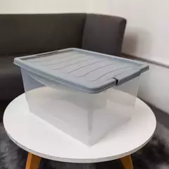 Caja Organizadora Starbox 30 litros con Tapa y Traba - Ratán Home