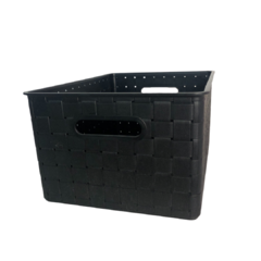 Pack X3 Canasto Tramado Sin tapa - tienda online