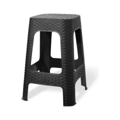 Banqueta Apilable Reforzada Ratan Pack X4 Unidades