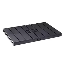 Cajon Canasto Plastico Simil Madera Plegable De 60 Litros - tienda online