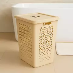 Canasto Cesto Organizador De Ropa Plástico 55 Lts Uz - comprar online