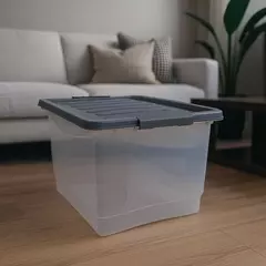 Caja Organizadora 18Lts con Tapa y Traba Star - comprar online