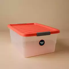 Pack x3 Caja Organizadora 12Lts con Tapa y Traba - comprar online