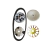 Imagem do Kit Correia + Polia Rolete Elite 125 Honda