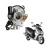 Carburador Completo Para Amazonas Ame 150 Scooter na internet