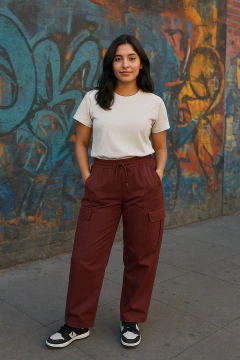 PANTALON CARGO MUJER