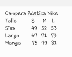CAMPERA RUSTICA NIKE - comprar online