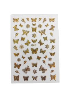 Imagen de Stickers Holográficos de Mariposas