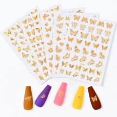 Stickers Holográficos de Mariposas
