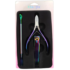Kit de Alicate + Empujador + Cortauñas - Xiaoya
