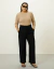 BLUSA SHOULDER MALHA TEXTURIZADA MANGA LONGA
