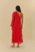 VESTIDO FARM GUIPURE COQUEIRO - comprar online