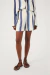 BERMUDA DRESS TO LINHO ESTAMPA LISTRA JOA - comprar online