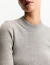 BLUSA SHOULDER TRICOT LUREX PRATA - comprar online