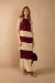 VESTIDO DRESS TO CROPPED CREPE
