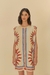 VESTIDO FARM CURTO OMBREIRA LENCO SOLAR