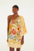 VESTIDO FARM CURTO FLORAL MARI