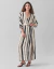 VESTIDO SHOULDER MIDI LISTRA PB