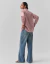 CAMISA SHOULDER VOIL LISTRAS ROSE na internet