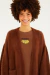 CARDIGAN FARM TRICOT PELINHO COM BOLSO - comprar online