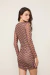 VESTIDO ANIMALE TULE MINI GEO na internet