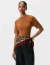 LENCO SHOULDER PLISSADO ANIMAL