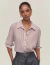 CAMISA SHOULDER VOIL FIO TINTO