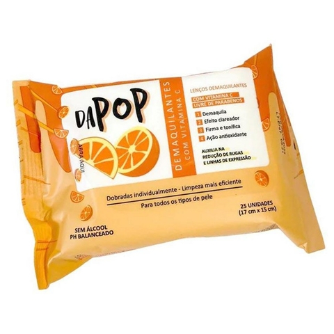 LENCO DEMAQUILANTE VIT C DAPOP DP2020 1UND