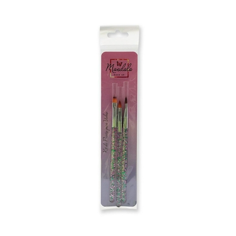 PINCEL PARA UNHAS (MANDALA)
